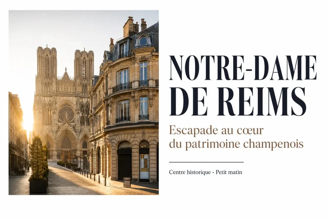 To do reims : la cathédrale Notre-Dame de Reims et le centre historique