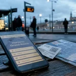 Horaire grand reims sur smartphone avant de partir