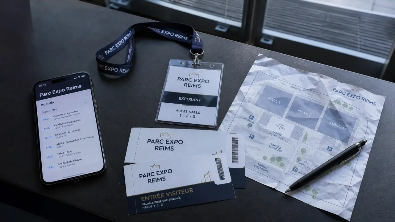 Parc expo Reims ce week-end : billets et accès à vérifier