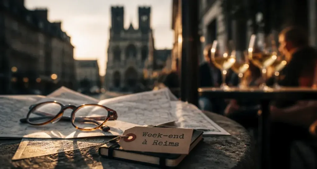 Que faire a reims ce week end : carnet, lunettes et cathédrale
