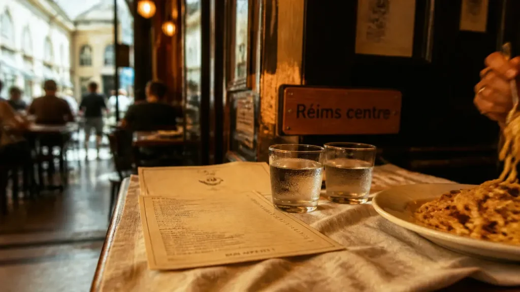 Restaurants Reims centre : table italienne, ambiance gastronomique