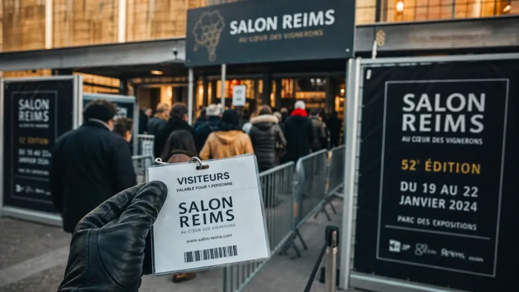 Salon reims ce week-end : billets et accès, entrée et badges