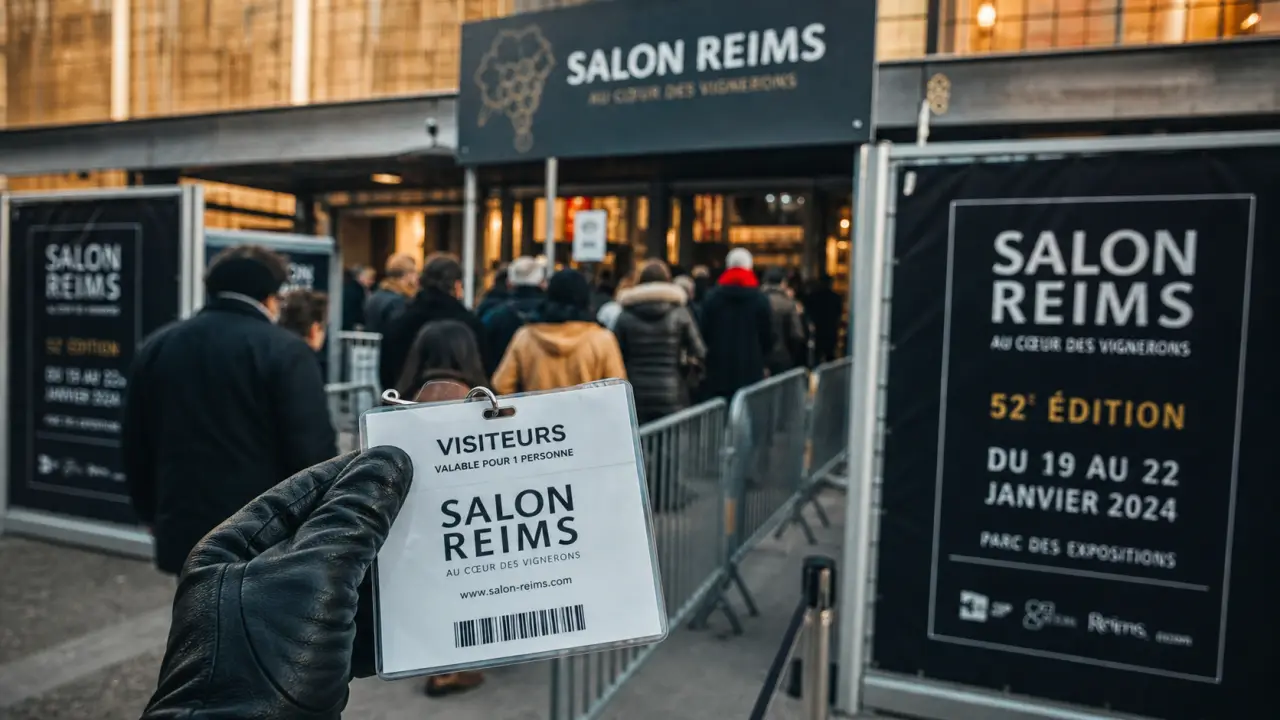 Salon reims ce week-end : billets et accès, entrée et badges