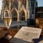 To do reims : verre de champagne et cathédrale de Reims