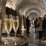 Dégustation de champagne reims en cave souterraine à 12 °C