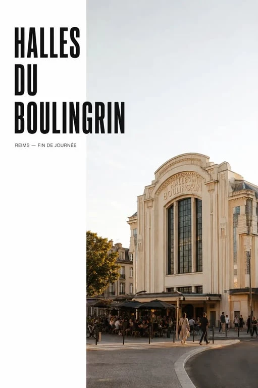Restaurants boulingrin reims autour des Halles du Boulingrin à Reims