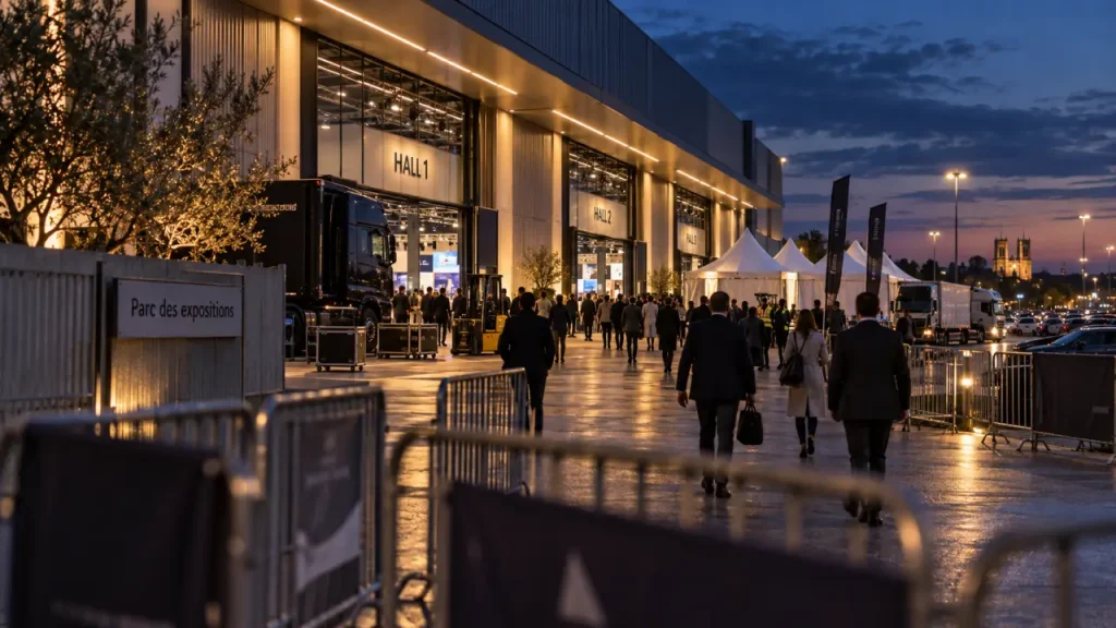 Le Parc des expositions de Reims réunit 13 000 m² couverts et 2 000 places de parking