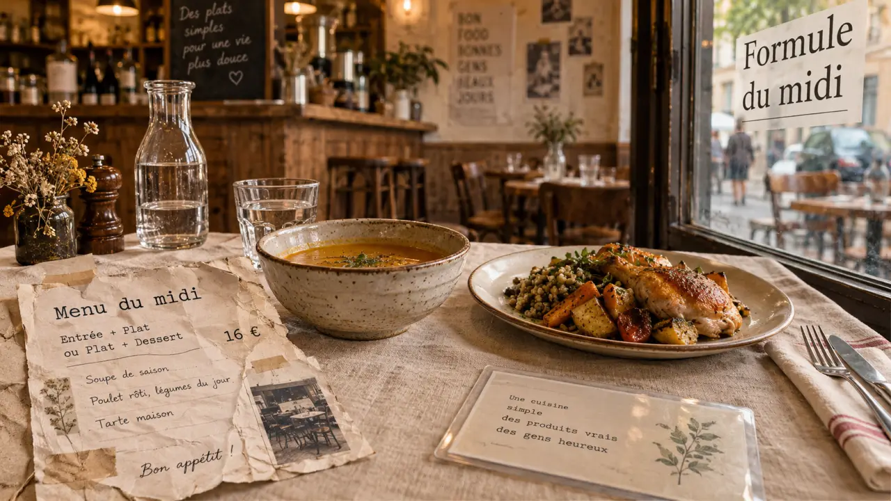 Bien manger pas cher à Reims : menu du midi et plat du jour