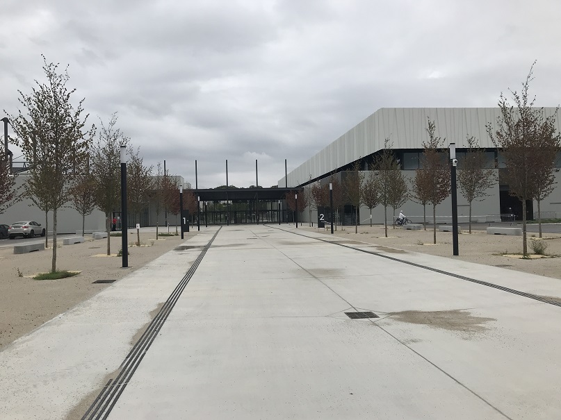 Le Parc des expositions de Reims.