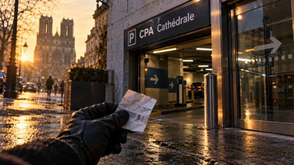Parking près de la cathédrale de Reims : adresse, tarifs et accès du CPA Cathédrale