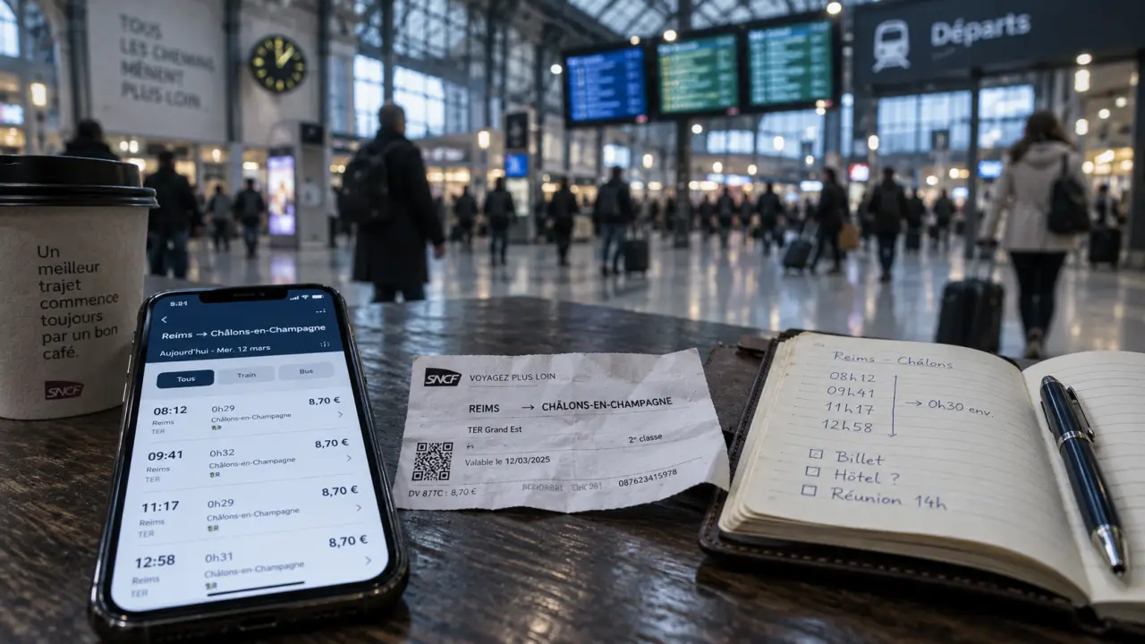 train reims chalons en champagne : comparateur d’horaires et réservation